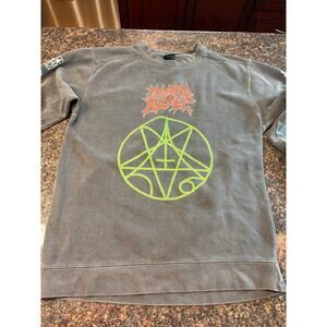 Vintage Morbid Angel "Blessed are the Sick" Gray Sweatshirt Size M